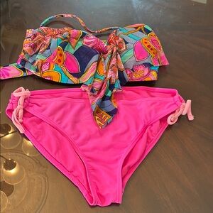 Raisins Multicolor and Pink Bikini